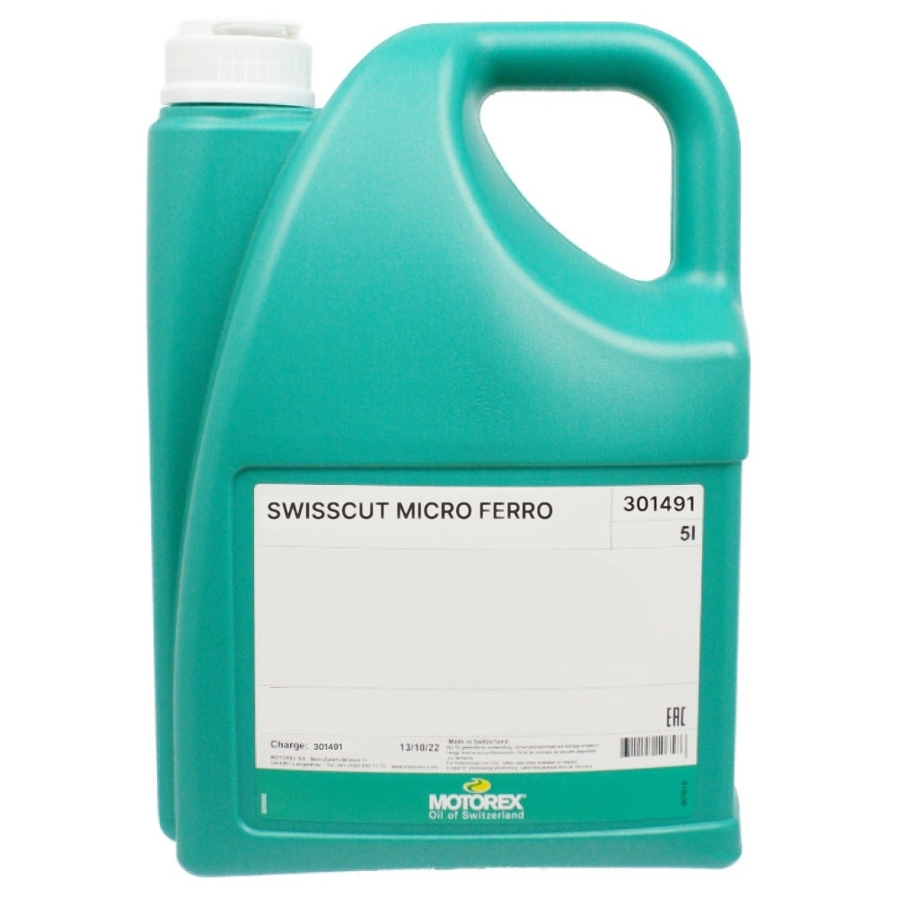 Motorex SWISSCUT MICRO FERRO Cutting oil for high-pressure systems 5L
