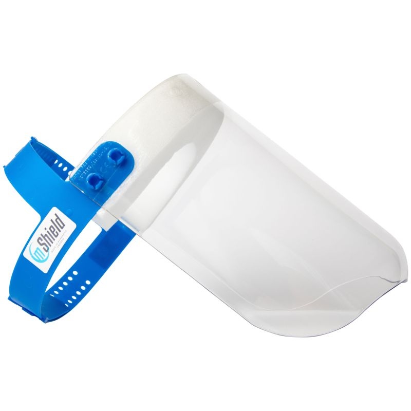 mShield Face protection with replaceable disposable foam rubber EN166
