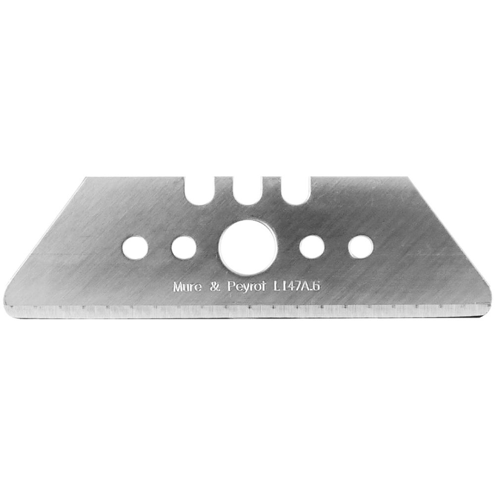 Mure & Peyrot 147A.6 Trapezoidal blade with rounded tip 65x19 mm