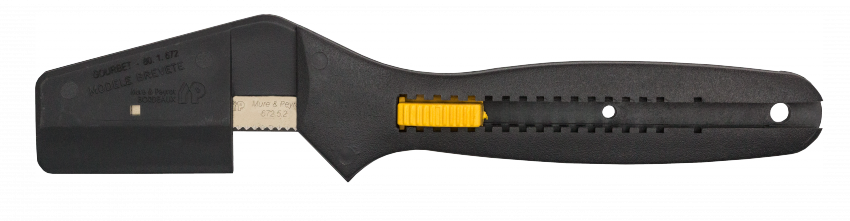 Mure & Peyrot 80.1.672 GOURBET Teflon safety knife for deburring PVB