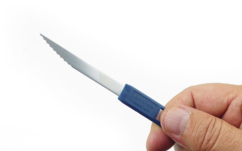 Mure & Peyrot 14.0.000 CAMPINETTE Baker knife holder + blade campinox