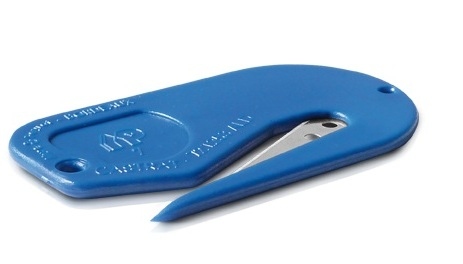 Mure & Peyrot 72.1.400 ALD Castrat detectable film knife blue