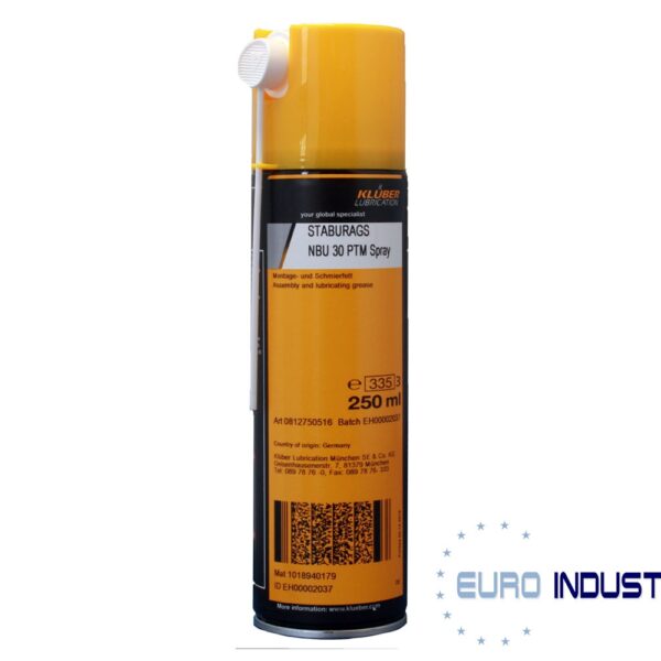 Klüber STABURAGS NBU 30 PTM Lubricating grease spray can 250 ml