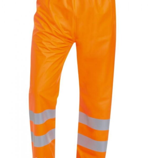 Multi-Norm Hi Vis PU-Stretch Rain Trousers EN14116 orange, Norway 2354