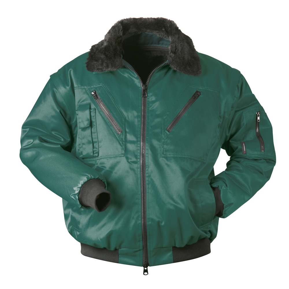 Convertible Pro Work Bomber Jacket 4-in-1 green S-4XL, Norway 23612