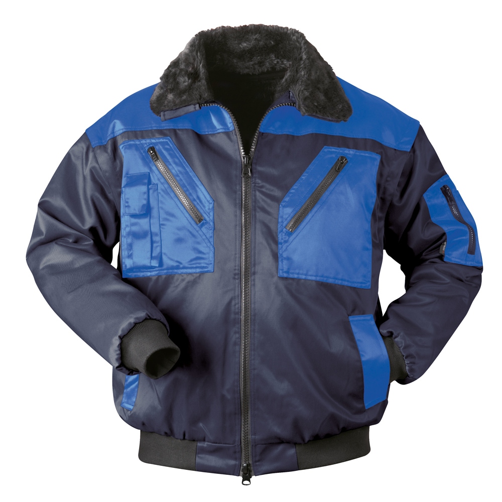 Convertible bomber jacket 4-in-1 navy/royal blue S-4XL, Norway 23620