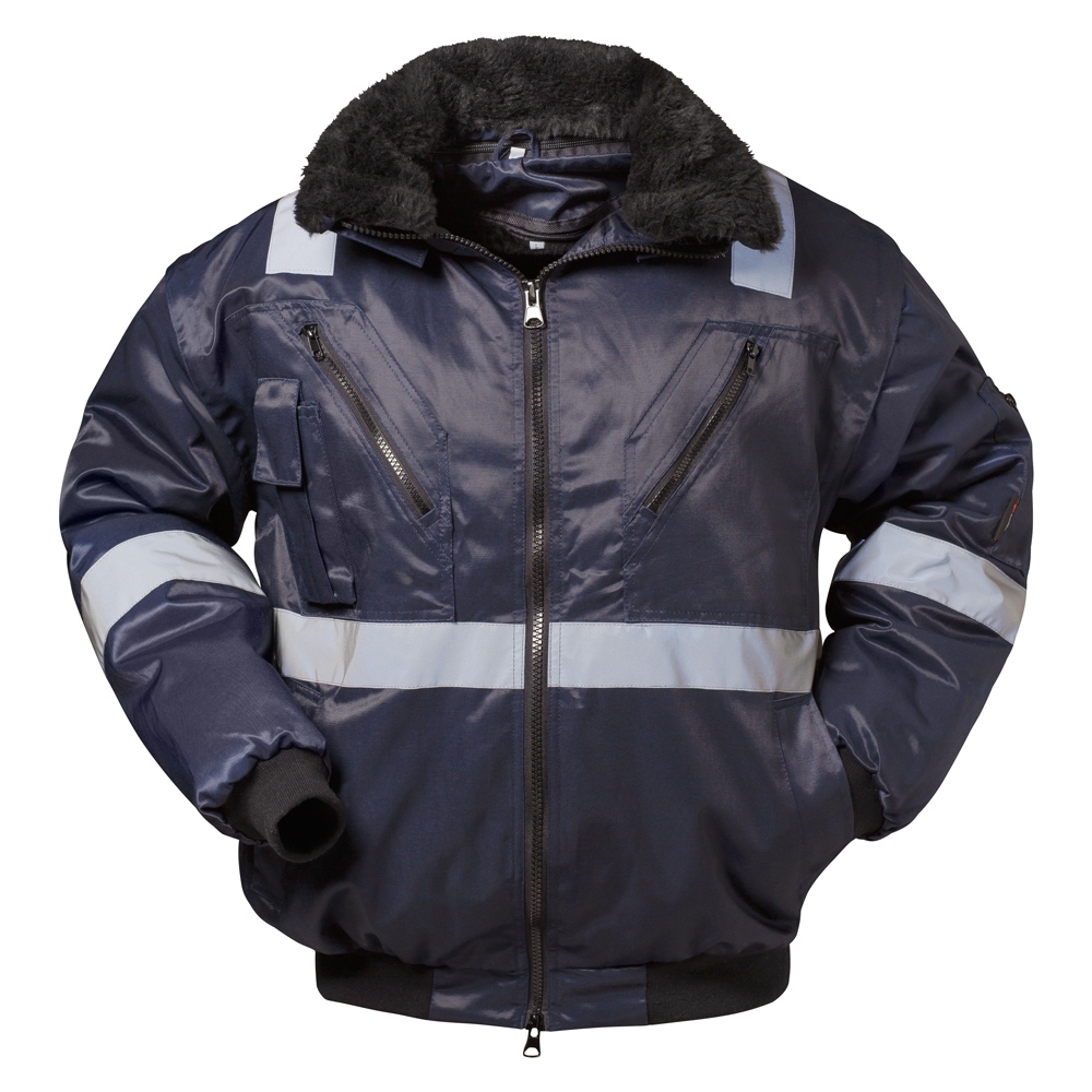 Enhanced visibility bomber jacket 4-in-1 navy XS-5XL, Norway 23644