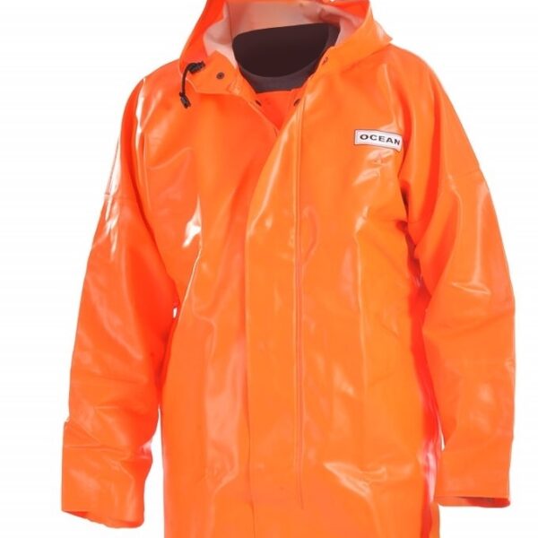 OCEAN OFFSHORE HEAVY Fisherman´s jacket EN14116 orange