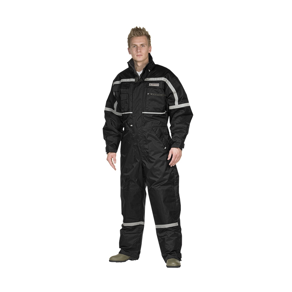 Ocean 50-50 Breathable waterproof thermo coverall black XS-8XL