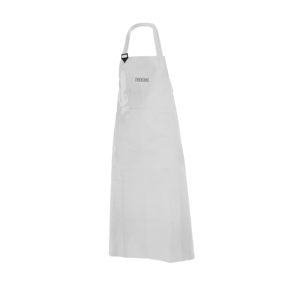 OCEAN Menton Premium apron with reinforced front white