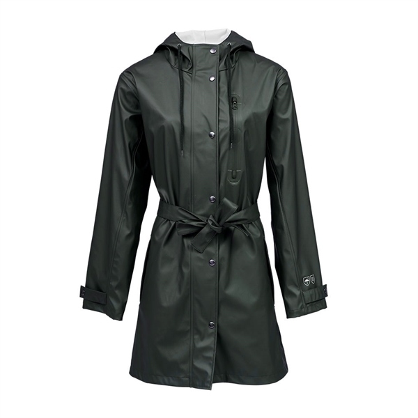 Ocean 25-5420D-2 PURE Recycled eco rain jacket for women olive
