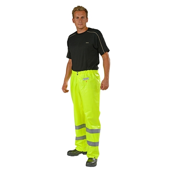 OCEAN 30-129-61 OFFSHORE High visibility rain trousers EN14116 yellow