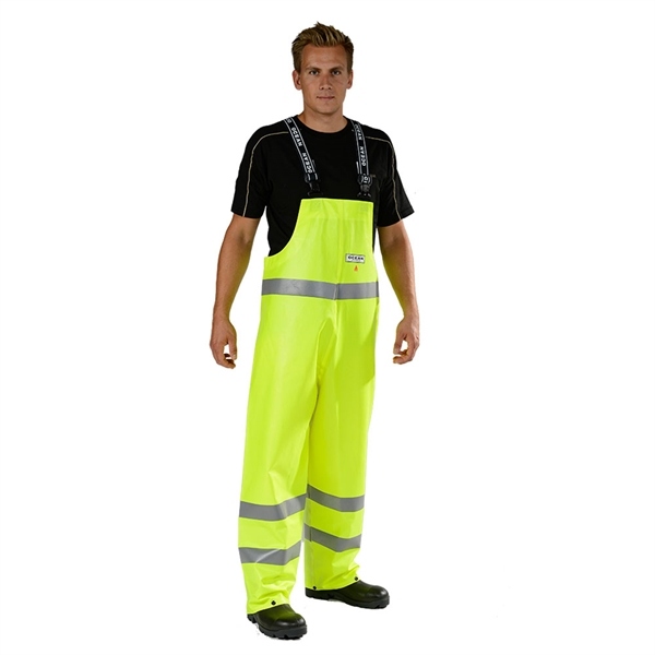 OCEAN 30-139-61 OFFSHORE Bib&brace oil resistant trousers yellow S-5XL