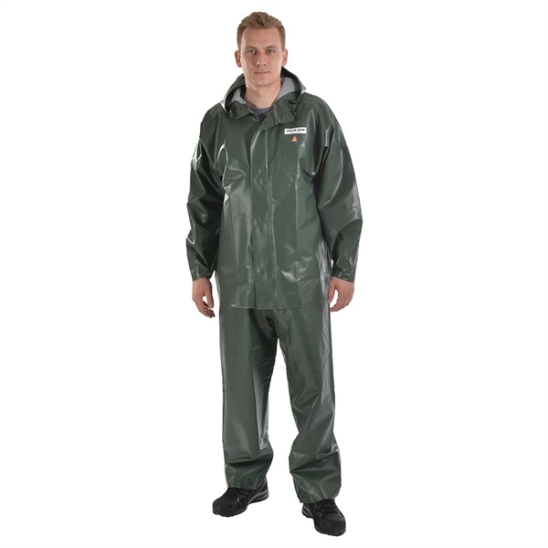 Ocean Offshore Pro Rain Jacket oil and flame resistant olive S-8XL