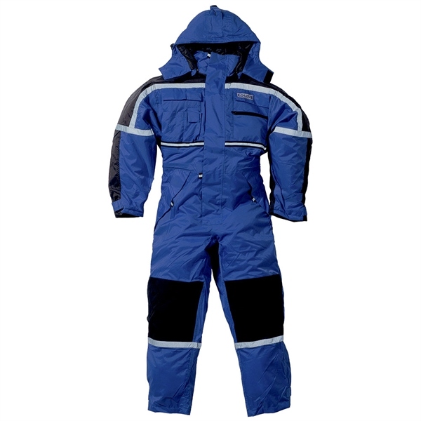 OCEAN 50-50-12 Breathable waterproof thermo coverall royal blue