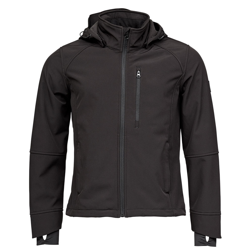 OCEAN 60-77D-8 Womens softshell jacket wind & waterproof black M