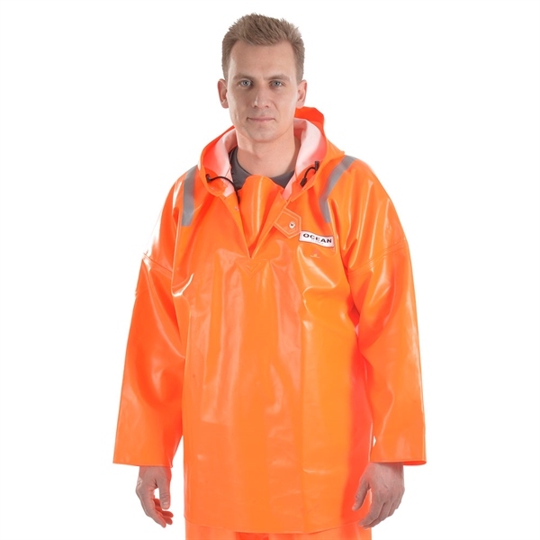 OCEAN 8-17C-6 HURRICANE Fishing smock  orange S-6XL