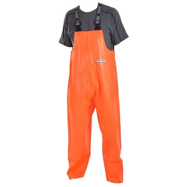 OCEAN OFFSHORE HEAVY Bib&brace trousers flame resistant orange XS-8XL