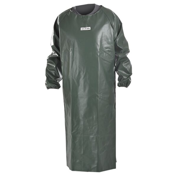 Ocean Offshore Pro Long Sleeve Apron flame retardant olive