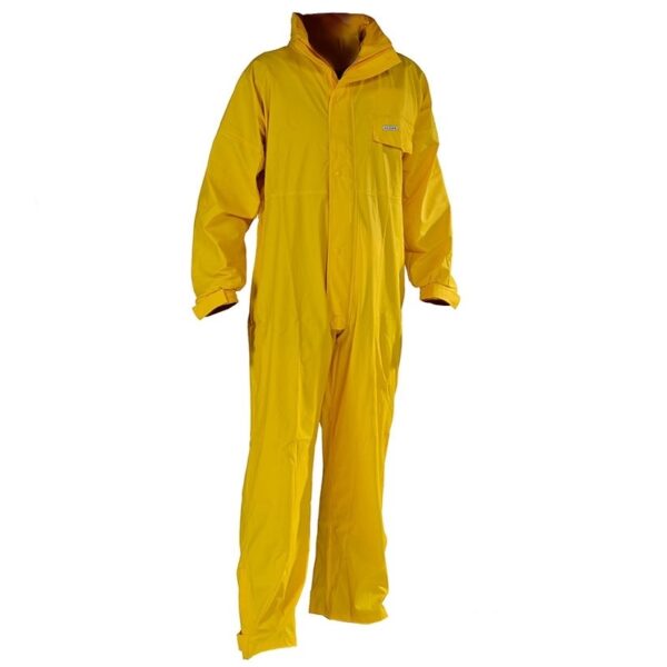 OCEAN WEATHER COMFORT Stretch waterproof coverall yellow XS-4XL