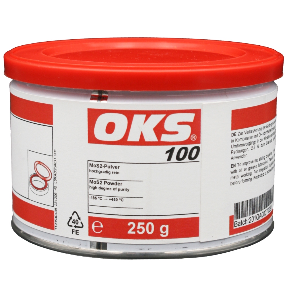 OKS 100 MoS2 powder for machine parts with high degree of purity 250g