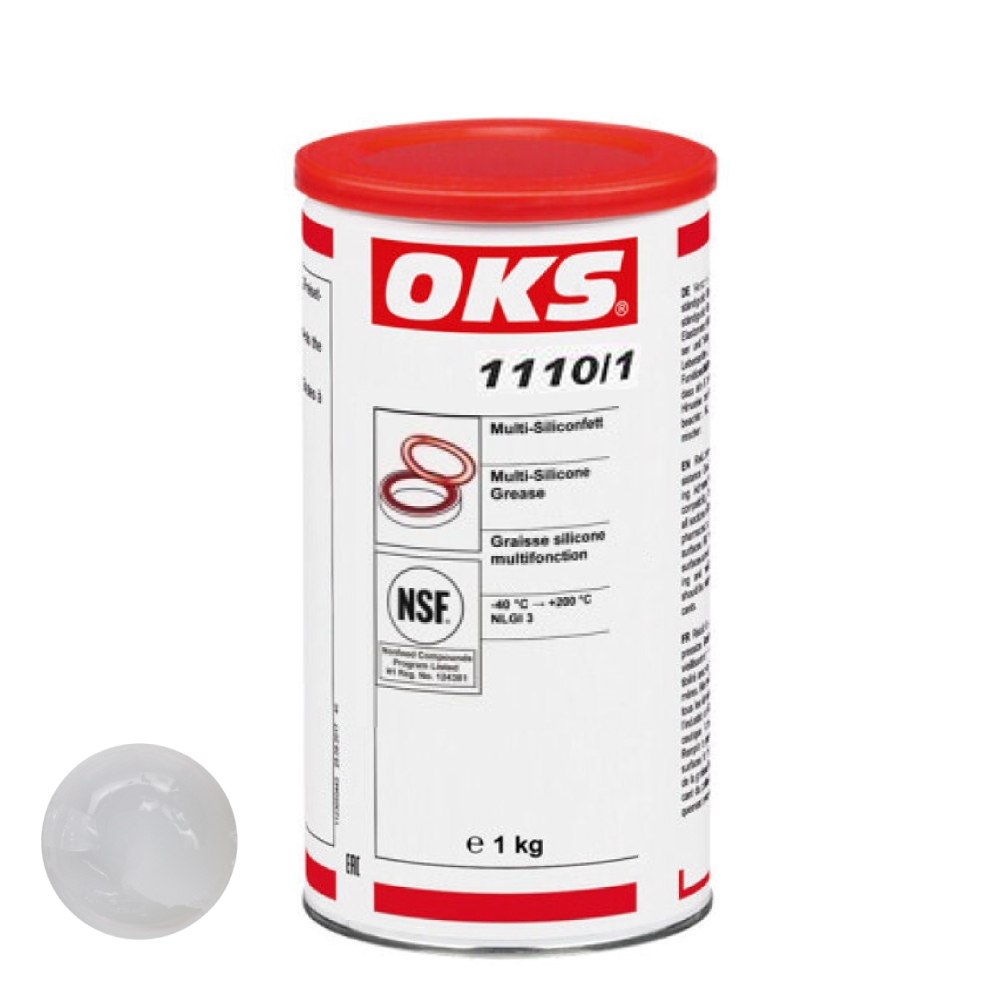 OKS 1110 Food grade multi-usage silicone grease colorless NLGI-3 1kg