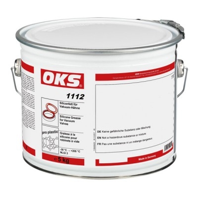 OKS 1112 Silicone grease for vacuum valves 5kg hobbock
