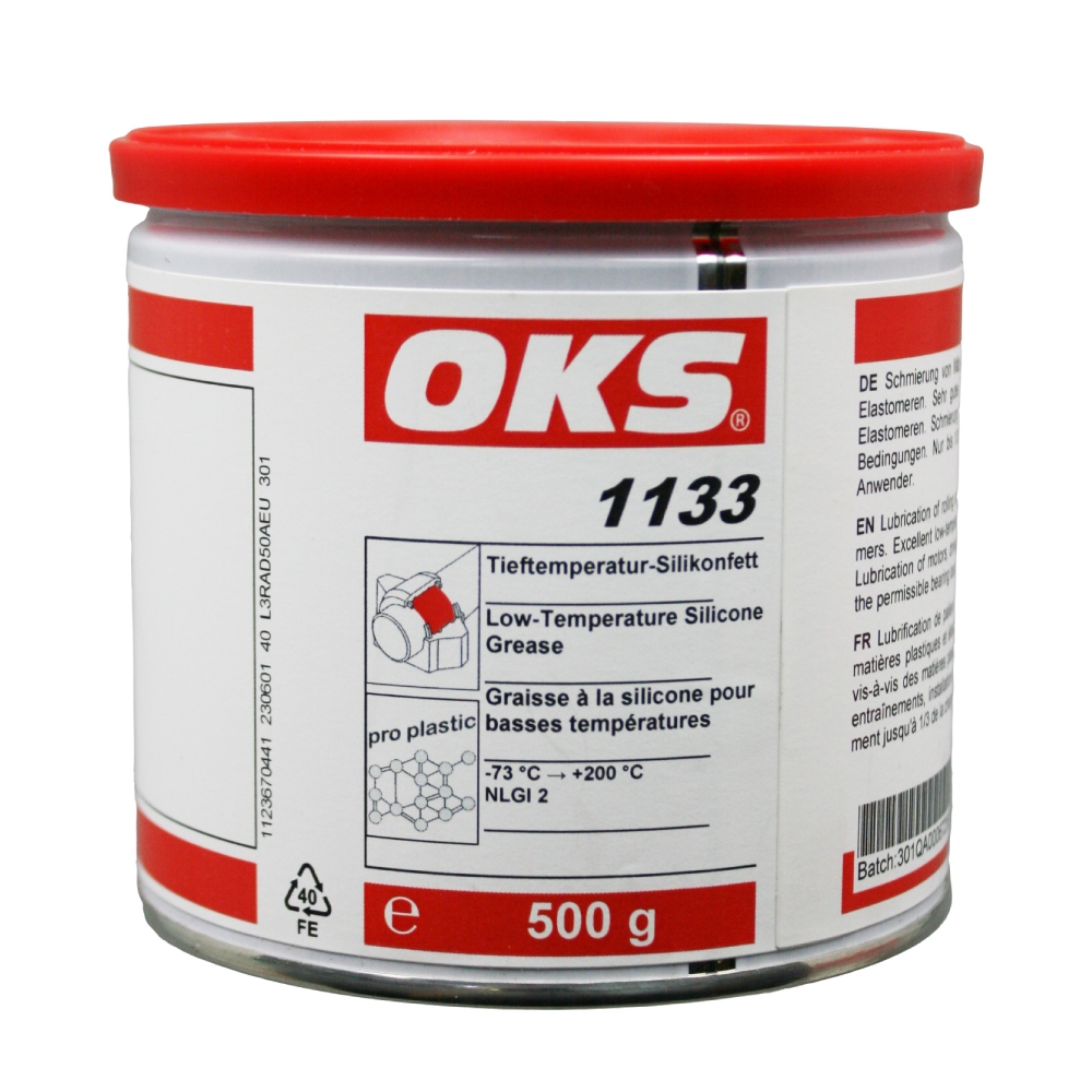 OKS 1133 Silicone bearing grease for low temperatures NLGI-2 500g