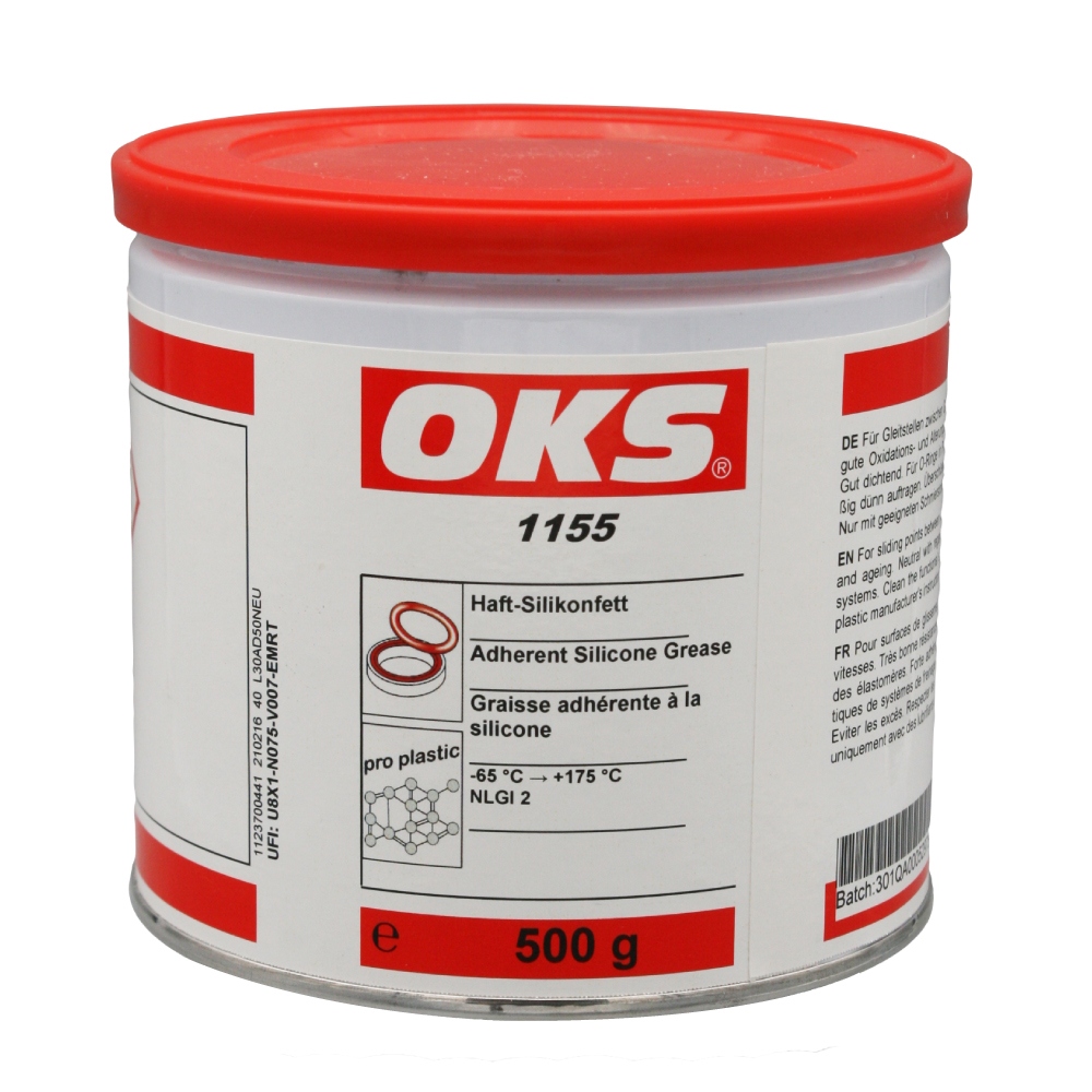 OKS 1155 Adherent silicone grease 500g tin