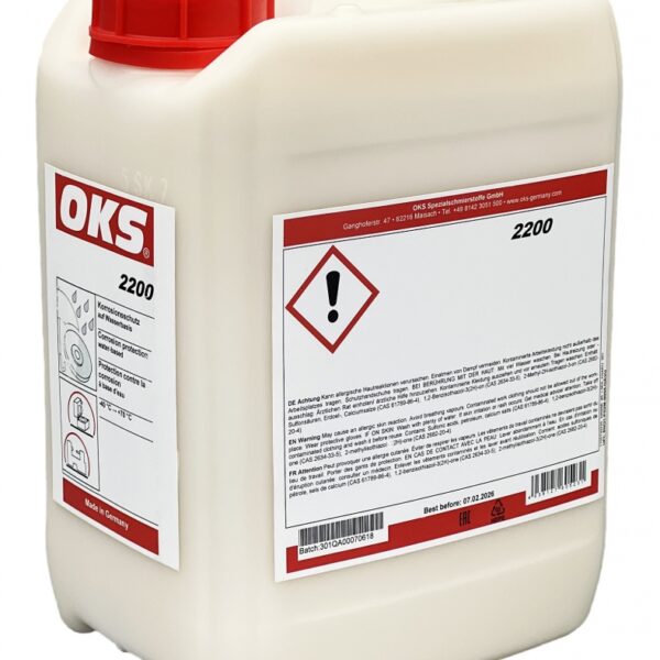 OKS 2200 Water-based corrosion protection VOC-free 5L canister