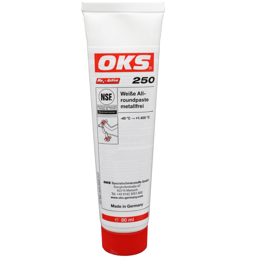 OKS 250 White Multi-purpose Paste metal-free 80ml tube