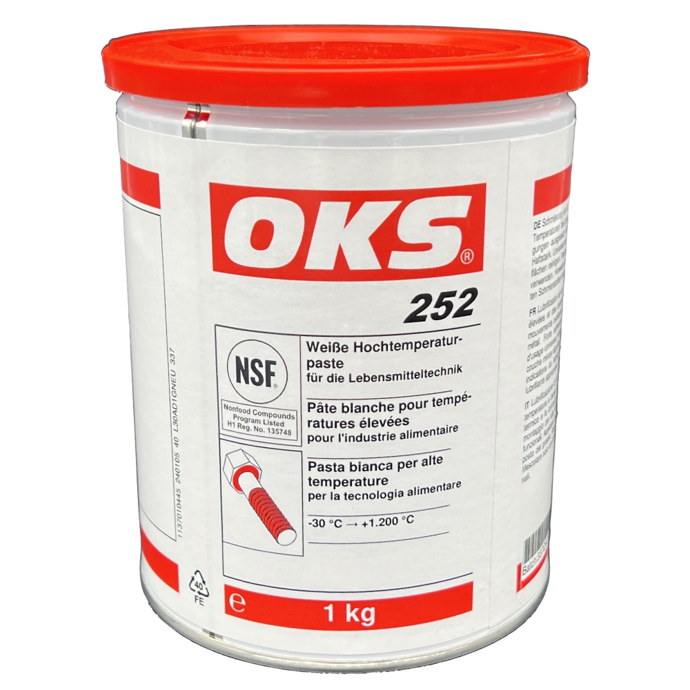 OKS 252 white high temperature paste for the food industry 1kg