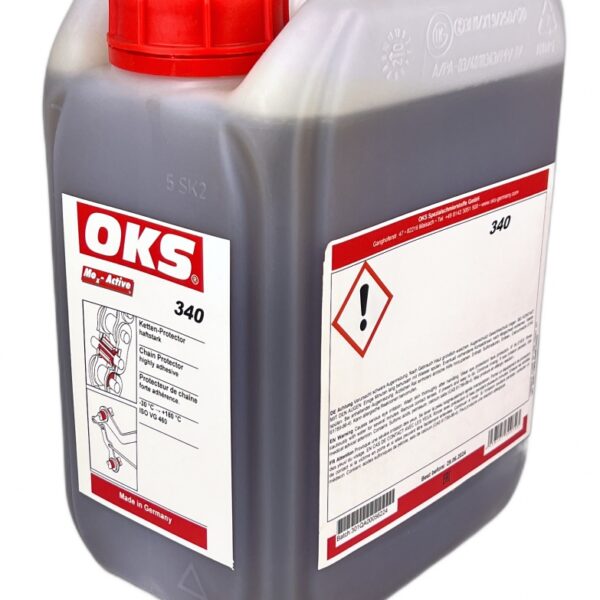 OKS 340 MoS2 Chain Protector lubricant strongly adhesive 5l canister