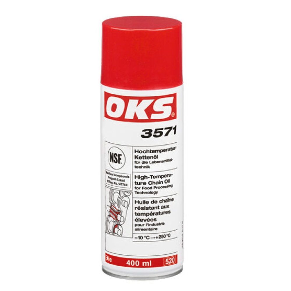 OKS 3571 High-temperature food grade H1 chain oil VG 320 400ml spray