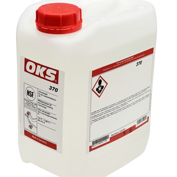 OKS 370	Universal oil food grade H1 ISO VG 15 colorless 5l canister