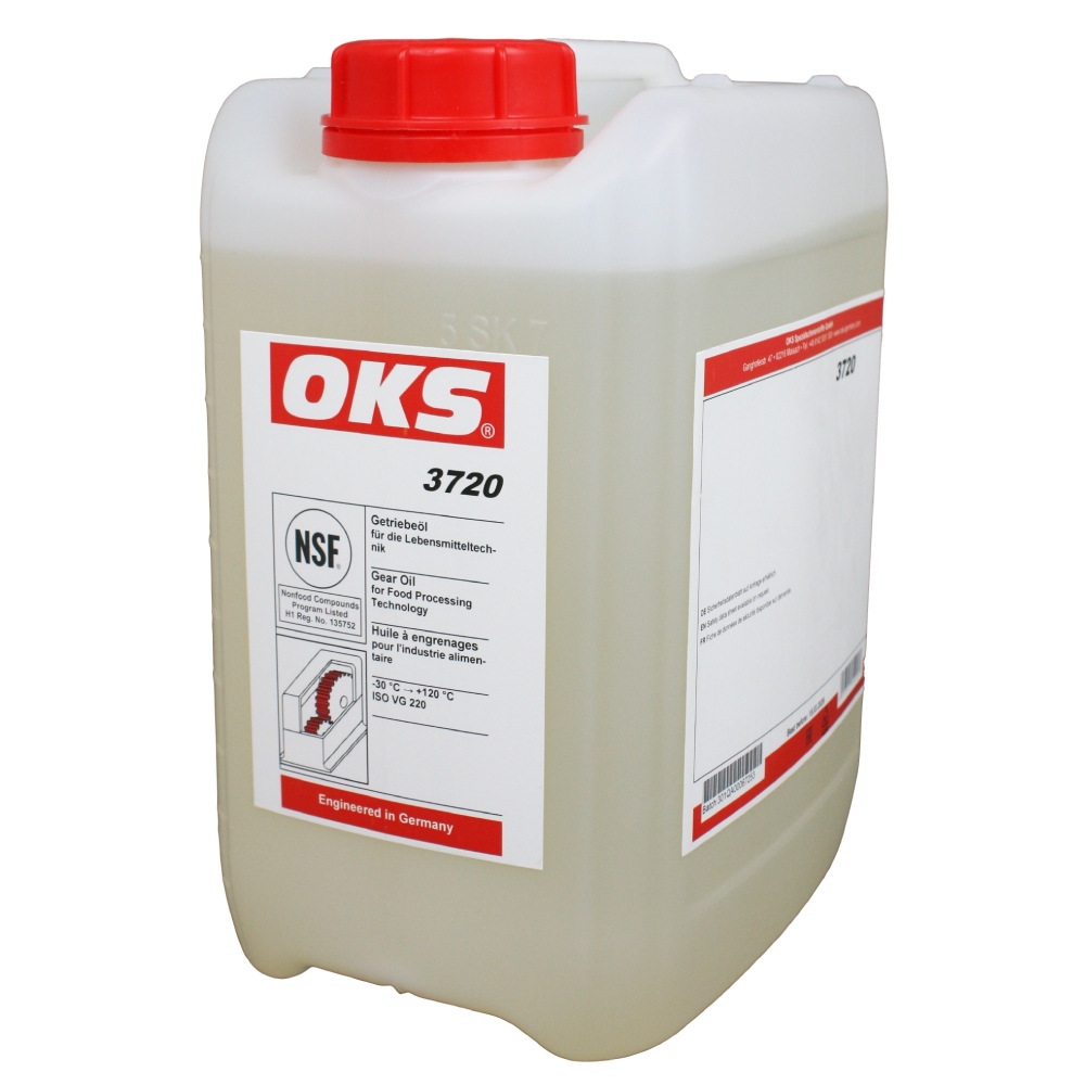 OKS 3720 Gear oil for the food industry ISO VG 220 5l canister