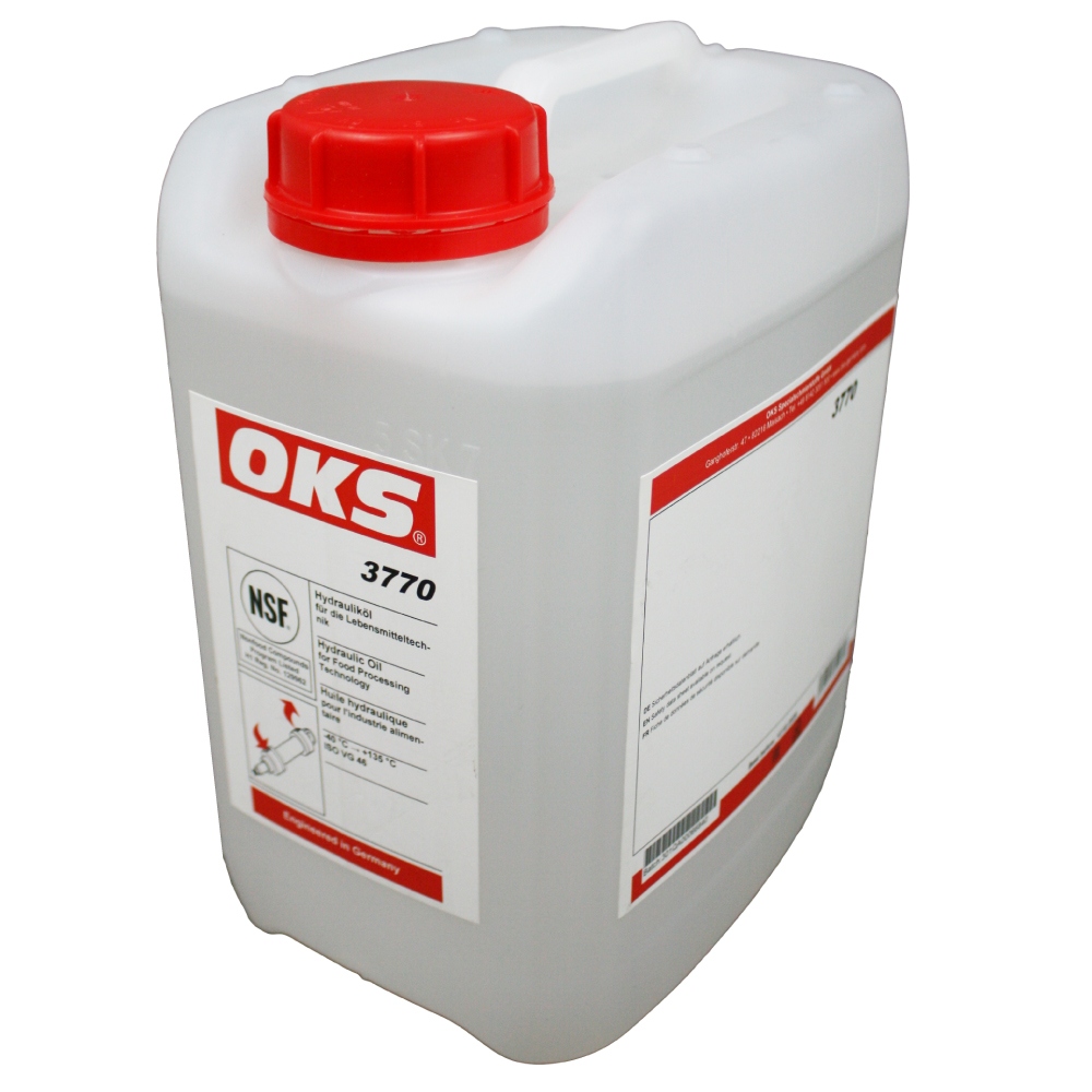 OKS 3770 Hydraulic oil for the food industry ISO VG 46 5l canister