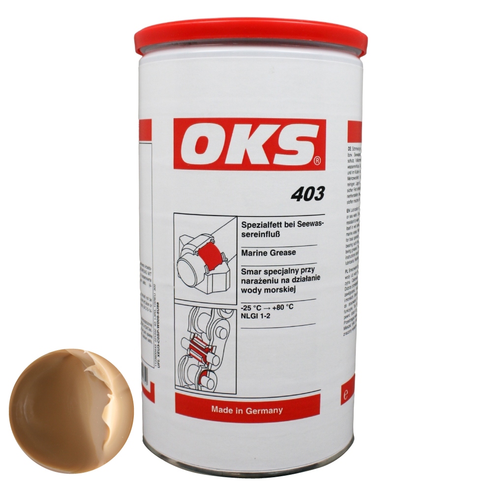 OKS 403 Marine grease for exposure to seawater 1kg tin