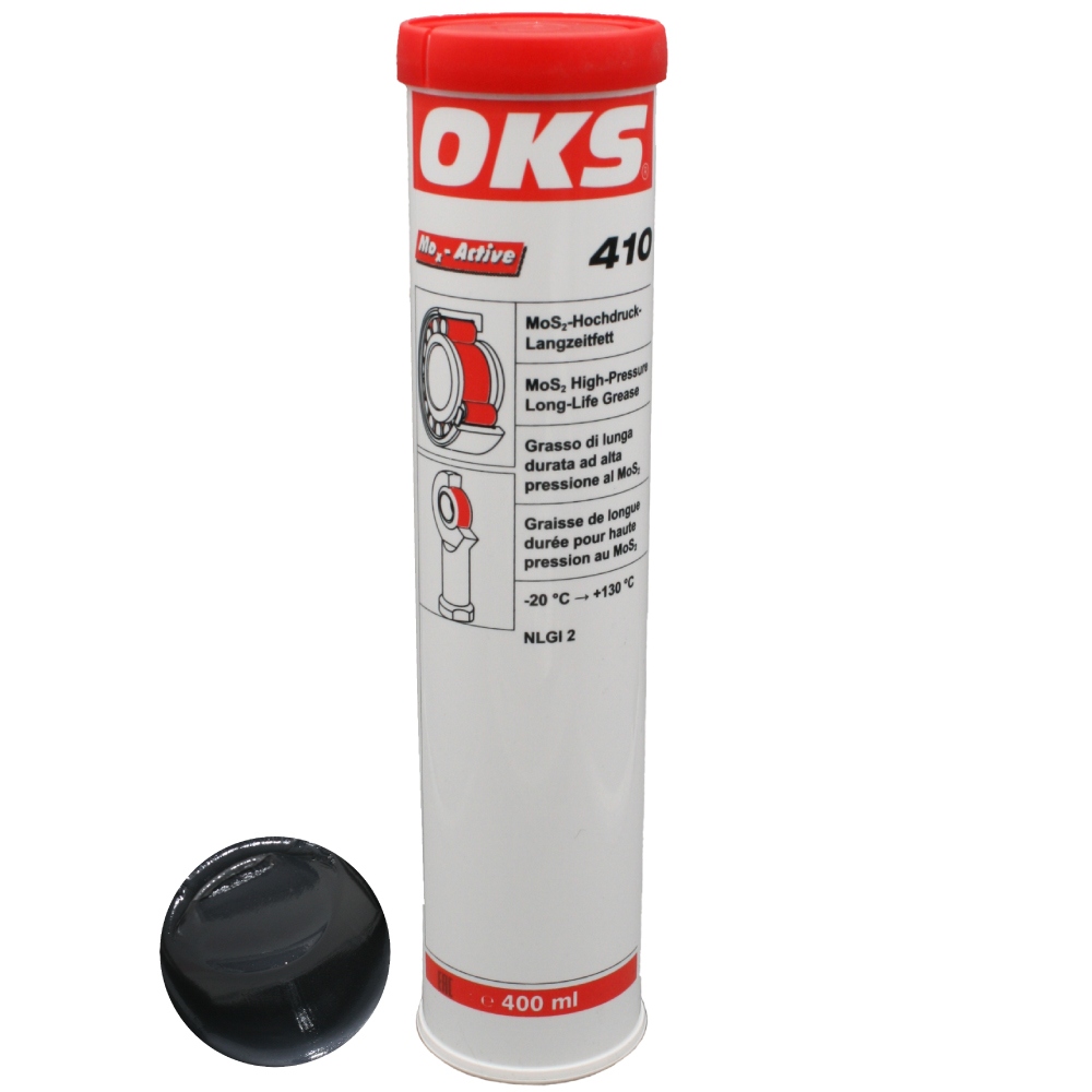 OKS 410 MoS2 high pressure long life grease 400ml cartridge