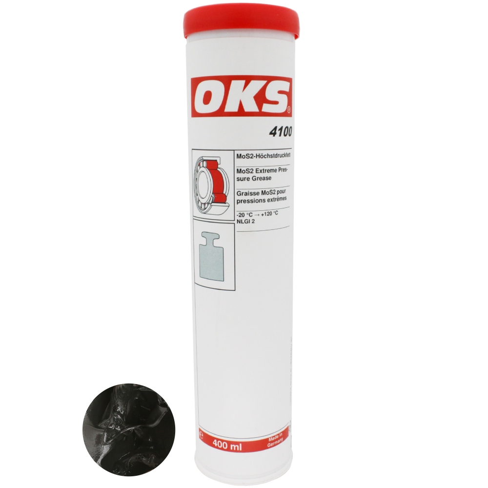 OKS 4100 MoS2 extreme pressure grease 400ml cartridge