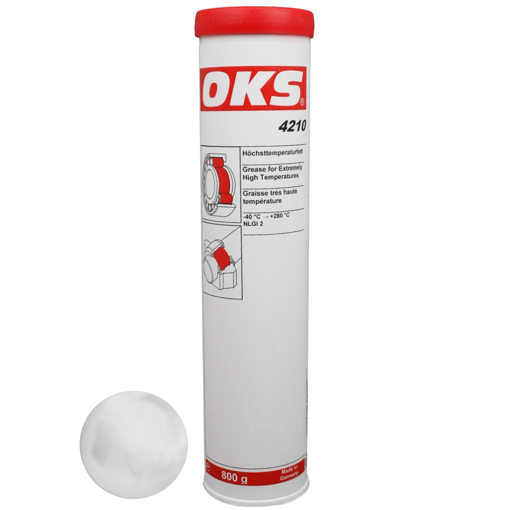 OKS 4210 Bearing grease for extremely high temperatures 800g cartridge