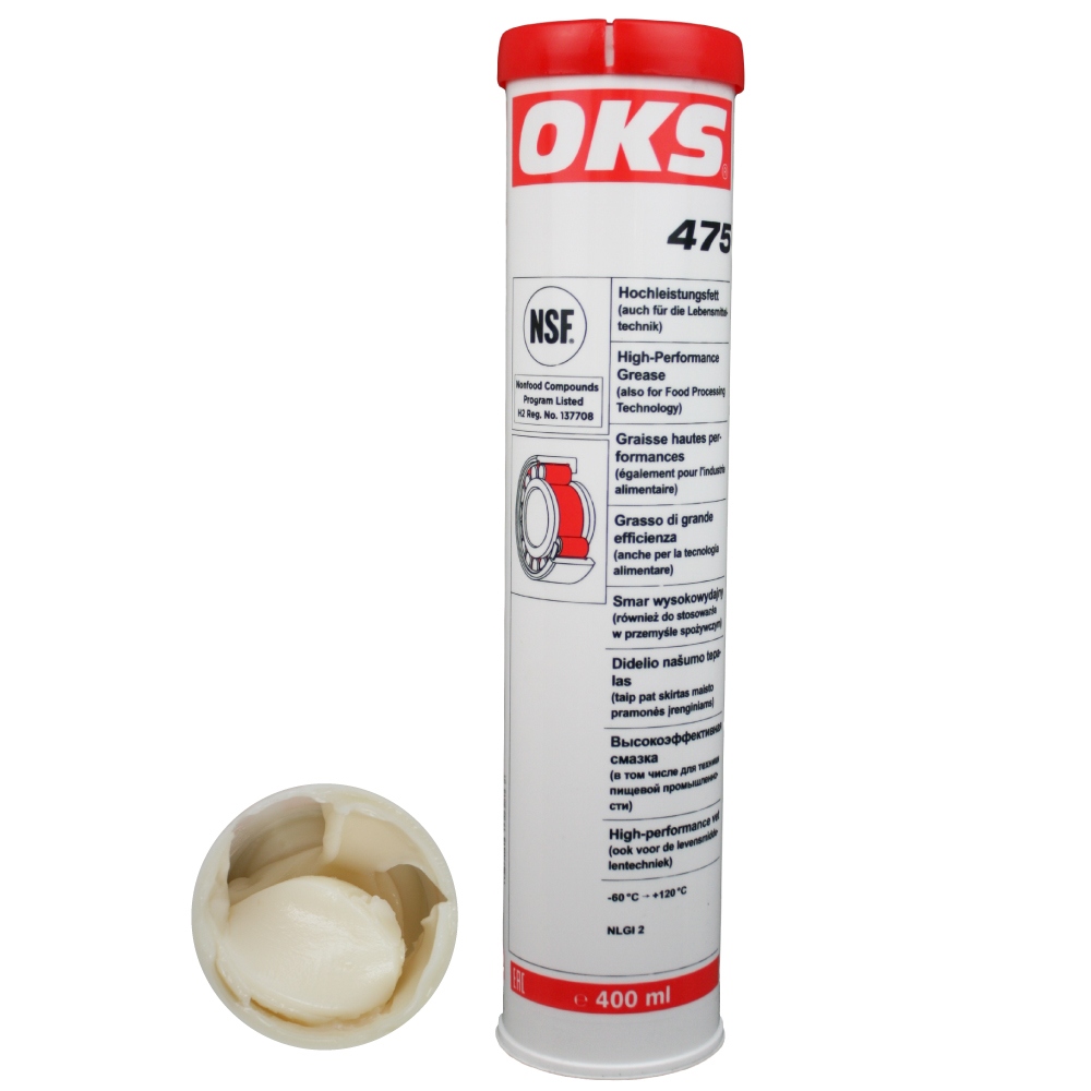 OKS 475 high-performance grease with PTFE 400ml cartridge