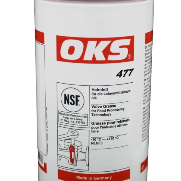 OKS 477	valve grease for food processing technology 1kg tin