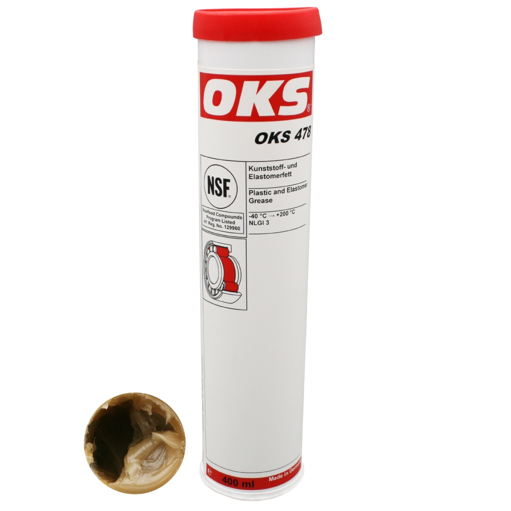 OKS 478 Plastic and Elastomer Grease 400g