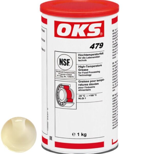 OKS 479 high-temperature grease for food processing technology 1kg tin