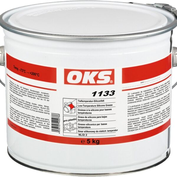OKS 1133 Low-temperature silicone grease 5kg hobbock
