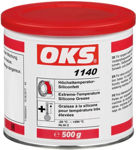 OKS 1140 Extreme-temperature silicone grease 500g tin