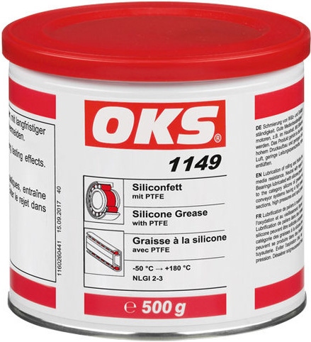 OKS 1149 Long-lasting silicone grease with PTFE 500g tin