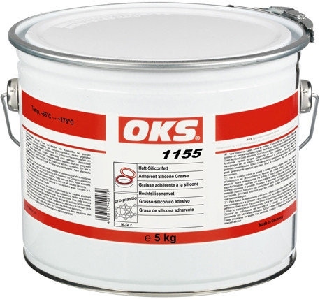 OKS 1155 Adherent silicone grease 5kg hobbock