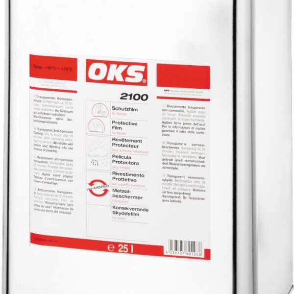 OKS 2100 Protective wax film for metals and spare parts 25l canister